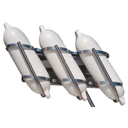 Taylor Stainless Steel Fender Rack, Holds 3 Fenders 3011